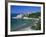 View over Beach to the Old Fortified City, Ulcinj, Haj-Nehaj, Montenegro, Europe-Stuart Black-Framed Photographic Print