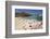 View over Cala Pregondo and Cala Pregonda-Stuart Black-Framed Photographic Print