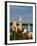View over Campaniles of Old Town, Rab Town, Rab Island, Kvarner Gulf, Croatia, Adriatic, Europe-Stuart Black-Framed Photographic Print