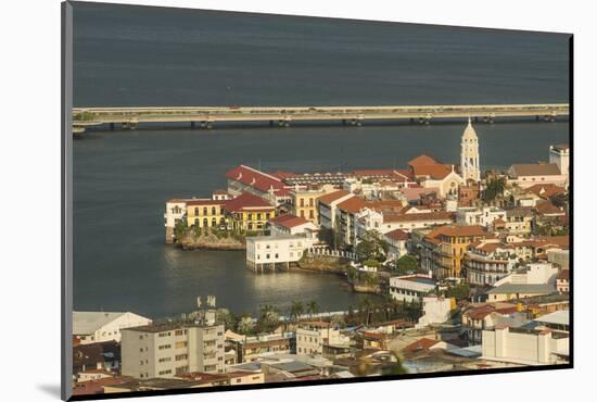 View over Casco Viejo, UNESCO World Heritage Site, Panama City, Panama, Central America-Michael Runkel-Mounted Photographic Print