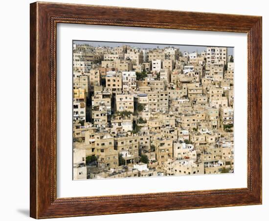 View over City, Amman, Jordan, Middle East-Tondini Nico-Framed Photographic Print