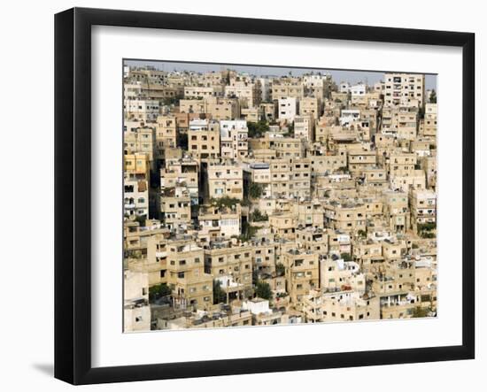 View over City, Amman, Jordan, Middle East-Tondini Nico-Framed Photographic Print