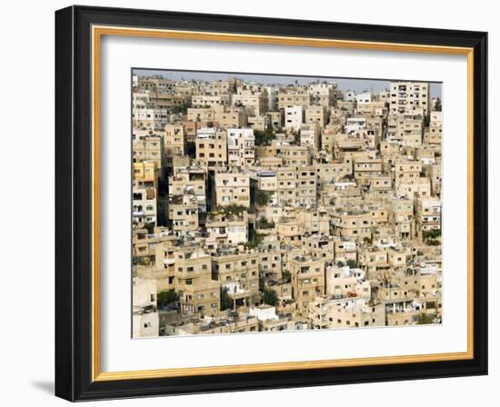 View over City, Amman, Jordan, Middle East-Tondini Nico-Framed Photographic Print