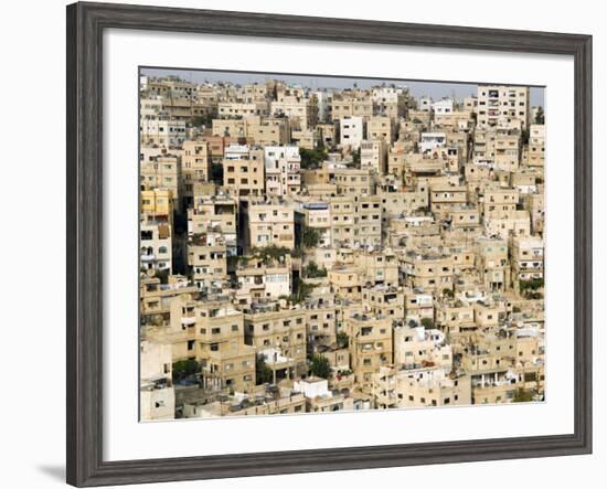 View over City, Amman, Jordan, Middle East-Tondini Nico-Framed Photographic Print