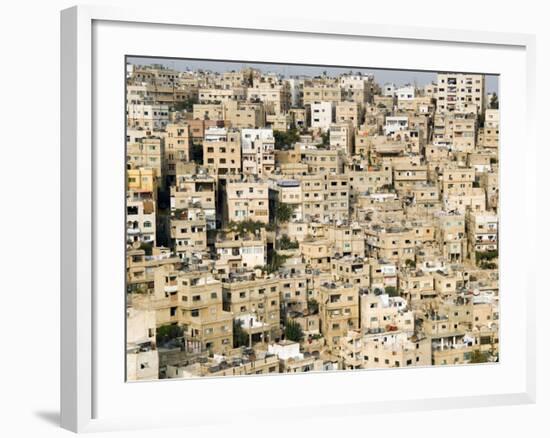 View over City, Amman, Jordan, Middle East-Tondini Nico-Framed Photographic Print