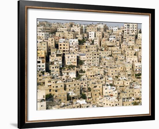 View over City, Amman, Jordan, Middle East-Tondini Nico-Framed Photographic Print