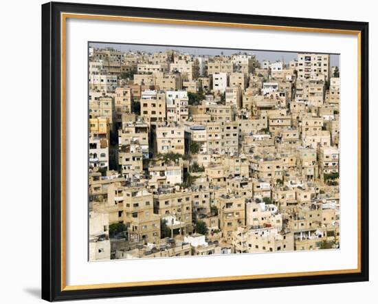 View over City, Amman, Jordan, Middle East-Tondini Nico-Framed Photographic Print