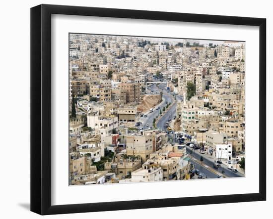 View over City, Amman, Jordan, Middle East-Tondini Nico-Framed Photographic Print