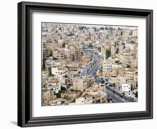 View over City, Amman, Jordan, Middle East-Tondini Nico-Framed Photographic Print