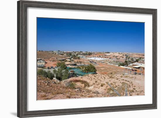 View over Coober Pedy, South Australia, Australia, Pacific-Michael Runkel-Framed Photographic Print