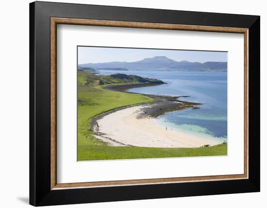 View over Coral Beach and Loch Dunvegan-Ruth Tomlinson-Framed Photographic Print