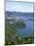 View Over Crater Lake, Sete Citades, San Miguel, Azores Islands, Portugal, Atlantic-David Lomax-Mounted Photographic Print