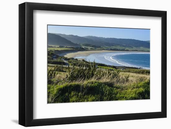 View over Curio Bay, the Catlins, South Island, New Zealand, Pacific-Michael-Framed Photographic Print