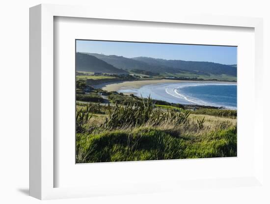 View over Curio Bay, the Catlins, South Island, New Zealand, Pacific-Michael-Framed Photographic Print