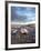 View Over Djemaa El Fna at Dusk With Foodstalls and Crowds of People, Marrakech, Morocco-Lee Frost-Framed Photographic Print