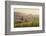 View over Ehrenstetten Oelbergkapelle Chapel to Staufen Castle-Markus Lange-Framed Photographic Print