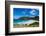 View over Flamand Beach, St. Barth (Saint Barthelemy), Lesser Antilles, West Indies, Caribbean, Cen-Michael Runkel-Framed Photographic Print