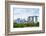 View over Gardens by Bay to Three Towers of Marina Bay Sands Hotel and City Skyline Beyond-Fraser Hall-Framed Photographic Print