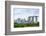 View over Gardens by Bay to Three Towers of Marina Bay Sands Hotel and City Skyline Beyond-Fraser Hall-Framed Photographic Print