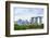 View over Gardens by Bay to Three Towers of Marina Bay Sands Hotel and City Skyline Beyond-Fraser Hall-Framed Photographic Print