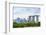 View over Gardens by Bay to Three Towers of Marina Bay Sands Hotel and City Skyline Beyond-Fraser Hall-Framed Photographic Print