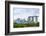 View over Gardens by Bay to Three Towers of Marina Bay Sands Hotel and City Skyline Beyond-Fraser Hall-Framed Photographic Print