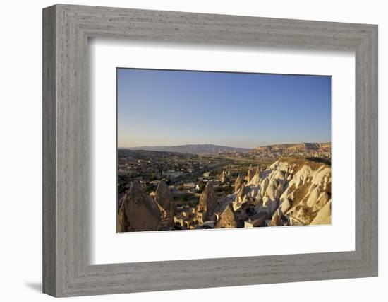 View over Goreme, Cappadocia, Anatolia, Turkey, Asia Minor, Eurasia-Simon Montgomery-Framed Photographic Print