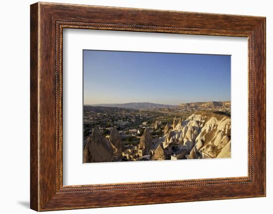 View over Goreme, Cappadocia, Anatolia, Turkey, Asia Minor, Eurasia-Simon Montgomery-Framed Photographic Print