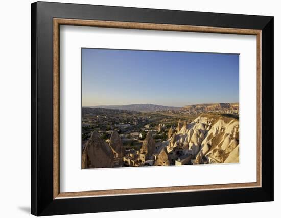 View over Goreme, Cappadocia, Anatolia, Turkey, Asia Minor, Eurasia-Simon Montgomery-Framed Photographic Print