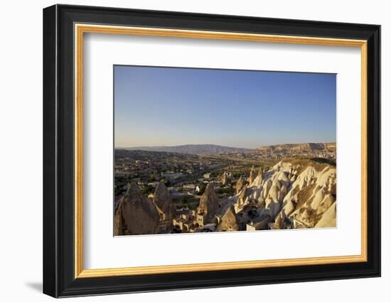 View over Goreme, Cappadocia, Anatolia, Turkey, Asia Minor, Eurasia-Simon Montgomery-Framed Photographic Print