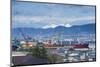 View over Hakodate from the Motomachi district, Hakodate, Hokkaido, Japan, Asia-Michael Runkel-Mounted Photographic Print