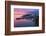 View over Harbour and Castle at Dawn, Tenby, Carmarthen Bay, Pembrokeshire, Wales, UK-Stuart Black-Framed Photographic Print