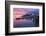 View over Harbour and Castle at Dawn, Tenby, Carmarthen Bay, Pembrokeshire, Wales, UK-Stuart Black-Framed Photographic Print