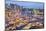 View over Harbour and Granville Island with City Skyline at Dusk, Vancouver, British Colombia-Peter Adams-Mounted Photographic Print