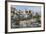 View over Harbour to Colourful Houses and Church, Dodecanese Islands-Ruth Tomlinson-Framed Photographic Print