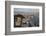 View over Hiroshima Port, Ujina Island, Hiroshima, Western Honshu, Japan, Asia-Stuart Black-Framed Photographic Print