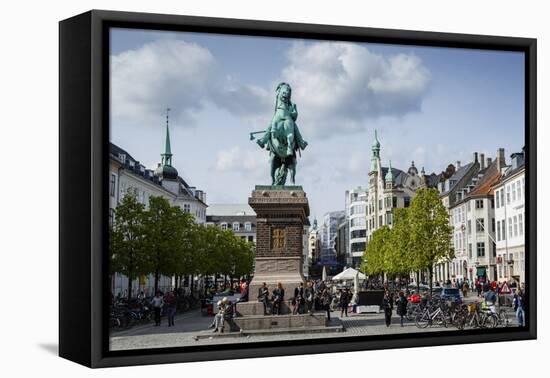 View over Hojbro Plads, Copenhagen, Denmark, Scandinavia, Europe-Yadid Levy-Framed Premier Image Canvas