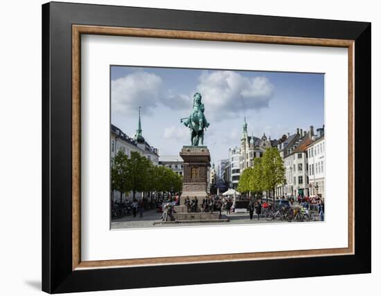 View over Hojbro Plads, Copenhagen, Denmark, Scandinavia, Europe-Yadid Levy-Framed Photographic Print