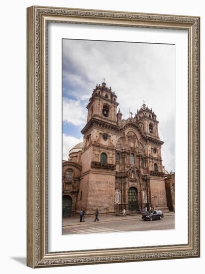 View over Iglesia De La Compania De Jesus Church on Plaza De Armas, Cuzco, Peru, South America-Yadid Levy-Framed Photographic Print