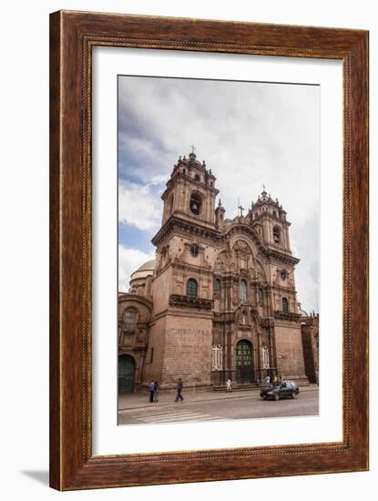 View over Iglesia De La Compania De Jesus Church on Plaza De Armas, Cuzco, Peru, South America-Yadid Levy-Framed Photographic Print