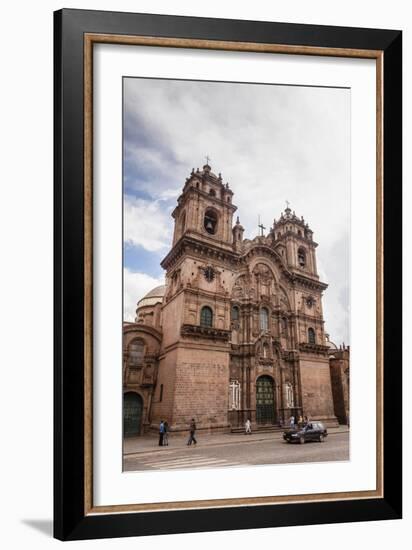 View over Iglesia De La Compania De Jesus Church on Plaza De Armas, Cuzco, Peru, South America-Yadid Levy-Framed Photographic Print