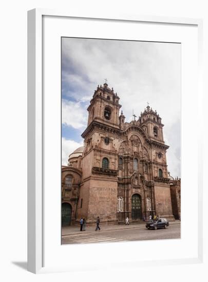 View over Iglesia De La Compania De Jesus Church on Plaza De Armas, Cuzco, Peru, South America-Yadid Levy-Framed Photographic Print