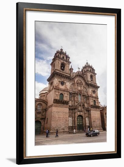 View over Iglesia De La Compania De Jesus Church on Plaza De Armas, Cuzco, Peru, South America-Yadid Levy-Framed Photographic Print