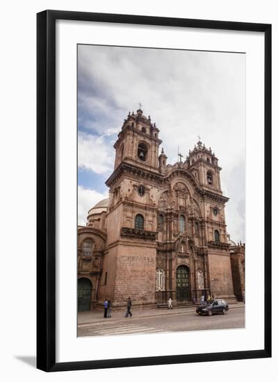 View over Iglesia De La Compania De Jesus Church on Plaza De Armas, Cuzco, Peru, South America-Yadid Levy-Framed Photographic Print