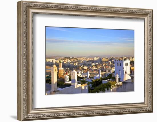 View over Kasbah to Tangier, Tangier, Morocco, North Africa, Africa-Neil Farrin-Framed Photographic Print