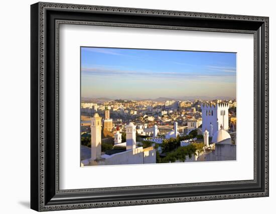 View over Kasbah to Tangier, Tangier, Morocco, North Africa, Africa-Neil Farrin-Framed Photographic Print