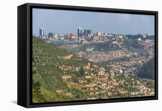 View over Kigali, Rwanda, Africa-Michael-Framed Premier Image Canvas