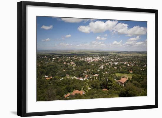 View over La Cumbre, Cordoba Province, Argentina, South America-Yadid Levy-Framed Photographic Print