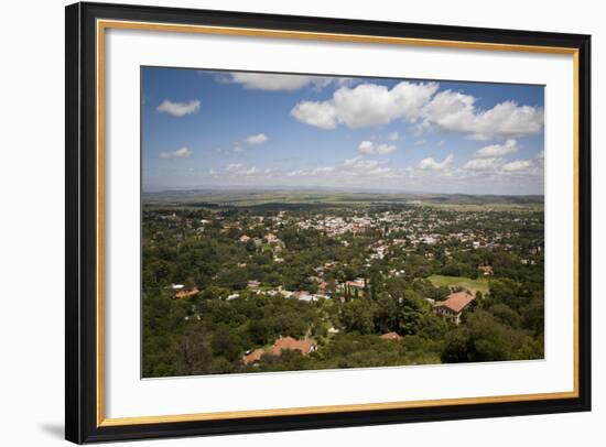 View over La Cumbre, Cordoba Province, Argentina, South America-Yadid Levy-Framed Photographic Print