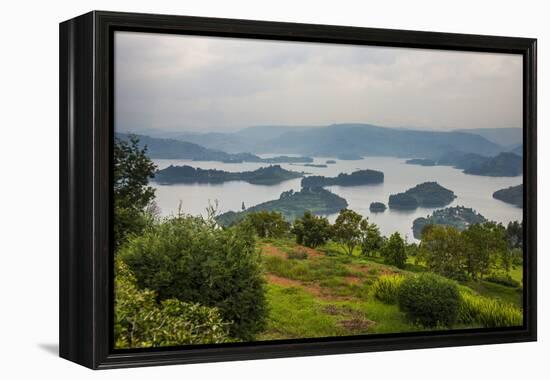 View over Lake Bunyonyi, Uganda, East Africa, Africa-Michael-Framed Premier Image Canvas